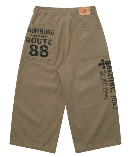 IDWS(アイドンワナセル)の「Route Print Balloon Pants Beige(その他パンツ・レディース・その他・1/2/0)」の3枚目の写真