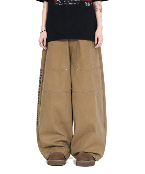 IDWS(アイドンワナセル)の「Route Print Balloon Pants Beige(その他パンツ・レディース・その他・1/2/0)」の7枚目の写真