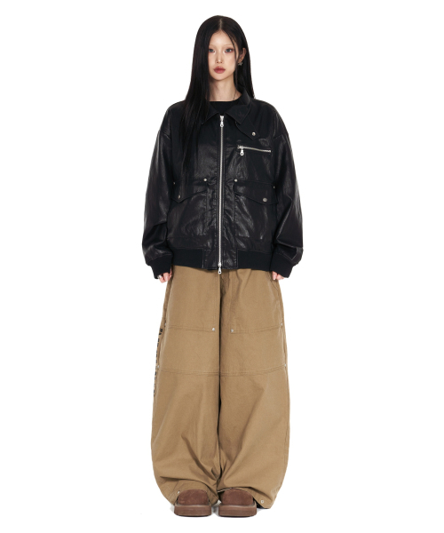 IDWS(アイドンワナセル)の「Route Print Balloon Pants Beige(その他パンツ・レディース・その他・1/2/0)」の8枚目の写真