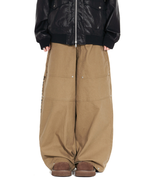 IDWS(アイドンワナセル)の「Route Print Balloon Pants Beige(その他パンツ・レディース・その他・1/2/0)」の9枚目の写真