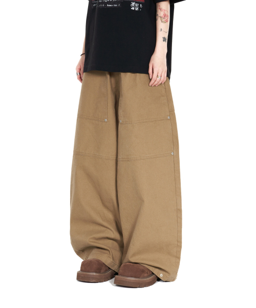 IDWS(アイドンワナセル)の「Route Print Balloon Pants Beige(その他パンツ・レディース・その他・1/2/0)」の11枚目の写真