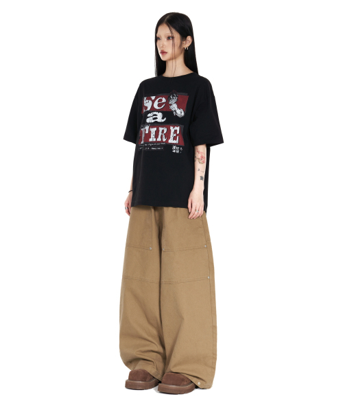 IDWS(アイドンワナセル)の「Route Print Balloon Pants Beige(その他パンツ・レディース・その他・1/2/0)」の14枚目の写真