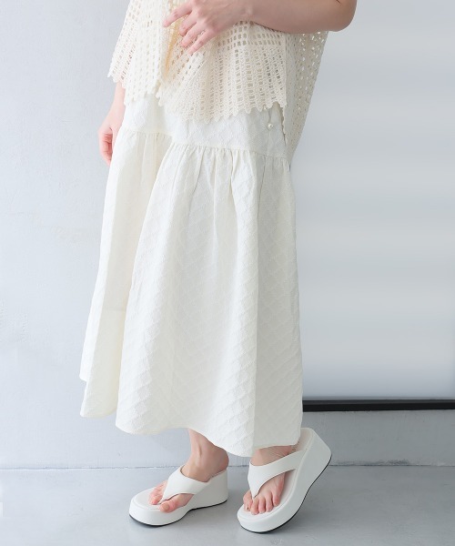 DEMETER(デメテル)の「厚底 ウェッジソール トングサンダル(サンダル・レディース・ブラック/ホワイト/イエロー/パープル/オレンジ・S/M/L/LL)」の14枚目の写真