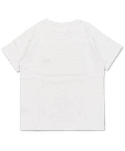 SPINNS（スピンズ）の「短丈グラフィック半袖Tシャツ/スケルトンプリント（Tシャツ/カットソー・メンズ・ホワイト/ブラック/ブラック系その他/ウッドランド・ONESIZE）」の5枚目の写真