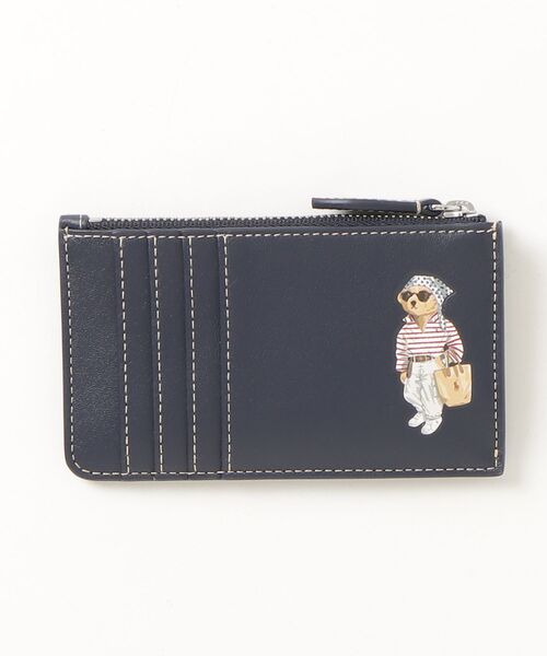 Polo ベア レザー ジップ カード ケース(カードケース)|POLO RALPH Polo ベア レザー ジップ カード ケース(カードケース)|POLO RALPH