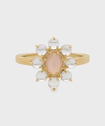 NOJESS | ゴールドサンストーン／クォーツリング(リング)