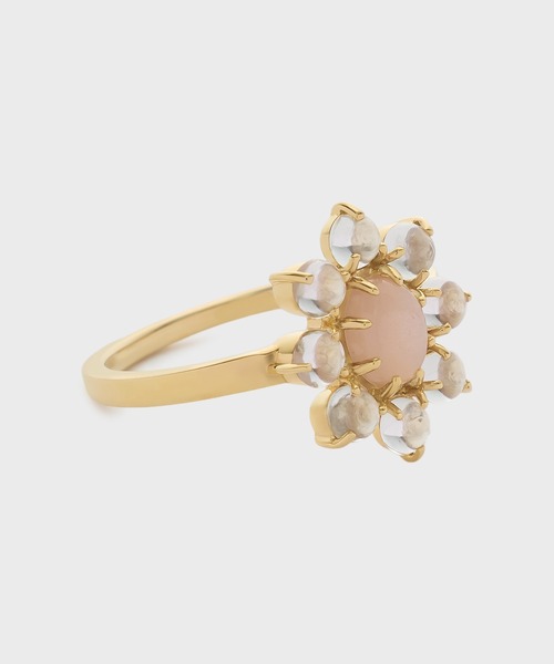 NOJESS（ノジェス）の「ゴールドサンストーン／クォーツリング（リング・レディース・オレンジ系その他・#13/#11）」の4枚目の写真