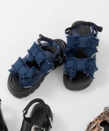 3.3 Field Trip/リボンダメージサンダル