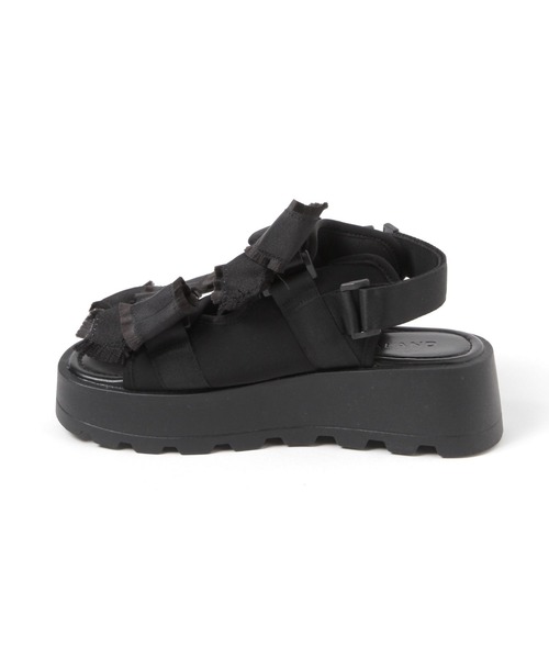 3.3 Field Trip （3.3フィールドトリップ）の「3.3 Field Trip／リボンダメージサンダル（サンダル・レディース・ブラック/ブルー・SMALL/MEDIUM/LARGE）」の7枚目の写真