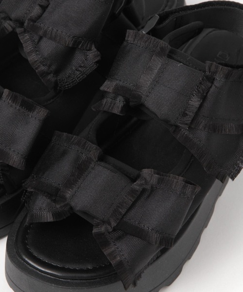 3.3 Field Trip （3.3フィールドトリップ）の「3.3 Field Trip／リボンダメージサンダル（サンダル・レディース・ブラック/ブルー・SMALL/MEDIUM/LARGE）」の12枚目の写真