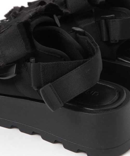 3.3 Field Trip （3.3フィールドトリップ）の「3.3 Field Trip／リボンダメージサンダル（サンダル・レディース・ブラック/ブルー・SMALL/MEDIUM/LARGE）」の13枚目の写真