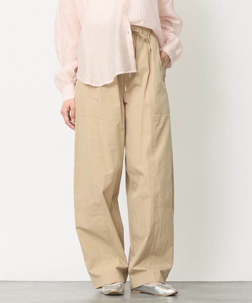 abahouse mavie（アバハウスマヴィ）の「【旬シルエット】カーブイージーパンツ（その他パンツ・レディース・ホワイト/ベージュ/ブラック・38/36）」の3枚目の写真