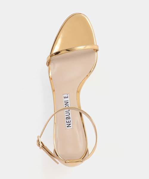 NEBULONI E（ネブローニ）の「【NEBULONI E./ネブローニ】strap sandal（サンダル・レディース・ゴールド・38/37/36/39）」の6枚目の写真
