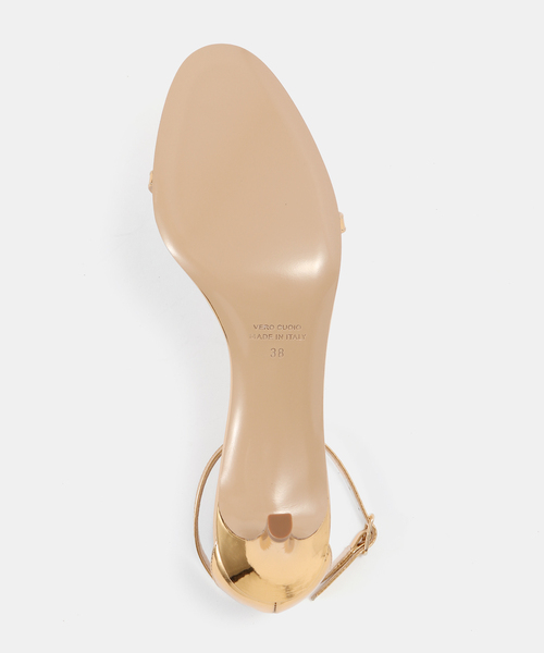 NEBULONI E（ネブローニ）の「【NEBULONI E./ネブローニ】strap sandal（サンダル・レディース・ゴールド・38/37/36/39）」の7枚目の写真