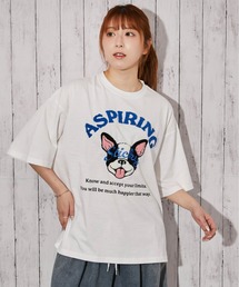 GORGE | 《ドッグキャラクター×サガラロゴ》Tシャツ／ストリート／春夏秋／全4色(Tシャツ/カットソー)