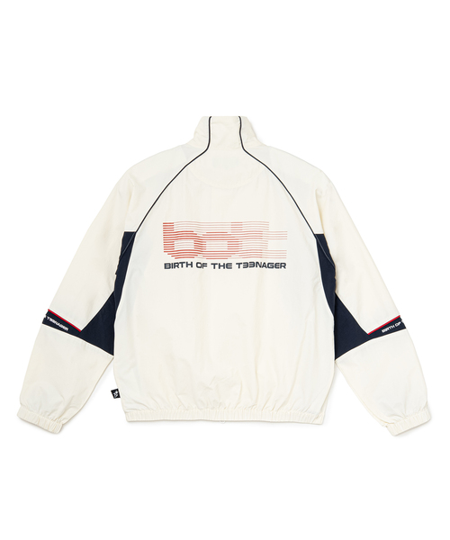 BOTT（ボット）の「BoTT / ボット Raglan Track Jacket（ブルゾン・メンズ・チャコールグレー/ブラック・X-LARGE/LARGE）」の4枚目の写真
