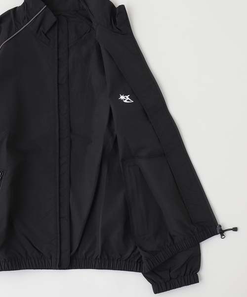 BOTT（ボット）の「BoTT / ボット Raglan Track Jacket（ブルゾン・メンズ・チャコールグレー/ブラック・X-LARGE/LARGE）」の5枚目の写真