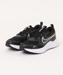NIKE(ナイキ)の「NIKE ナイキ COSMIC RUNNER GS【軽量】キッズスニーカー ひも靴 子供靴 レースアップ(コズミックランナーGS) HM4402 003 ブラック ホワイト アンスラサイト(スニーカー)」