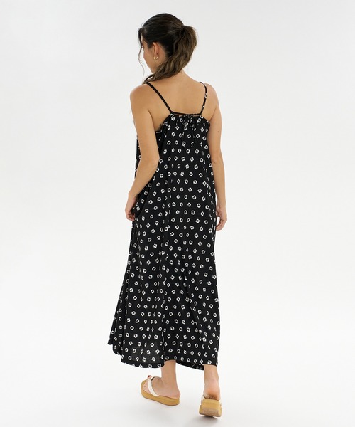 ROXY(ロキシー)の「【ムラサキスポーツ限定】ROXY/ロキシー ワンピース HIBISCUS TIDE DRESS RLY262629M UT(ワンピース・レディース・ブラック/ピンク・L/M)」の6枚目の写真