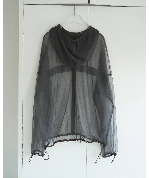 anuke（アンヌーク）の「anuke Tulle Zip Blouzon（ブルゾン・レディース・グレー/ベージュ・FREE）」の11枚目の写真