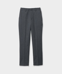 CINOH(�`�m)��BLACK FORMAL GRAY INSIDE ZIP PANTS(�X���b�N�X)