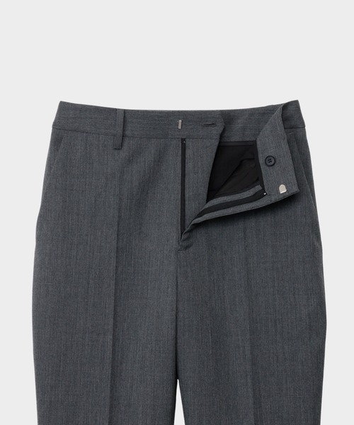 CINOH(チノ)の「BLACK FORMAL GRAY INSIDE ZIP PANTS(スラックス・レディース・グレー・36)」の3枚目の写真