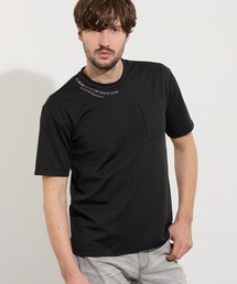 HIDEAWAYS NICOLE | メタルジェルプリントポケット付き半袖Tシャツ(Tシャツ/カットソー)