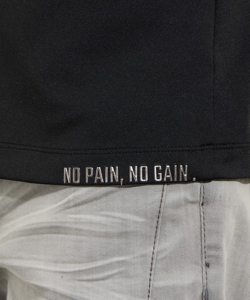 HIDEAWAYS NICOLE（ハイダウェイニコル）の「メタルジェルプリントポケット付き半袖Tシャツ（Tシャツ/カットソー・メンズ・ネイビー/オフホワイト/シルバーグレー/ブラック・X-LARGE/LARGE/MEDIUM）」の10枚目の写真