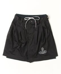 MESH LAYER SHORT TROUSER.