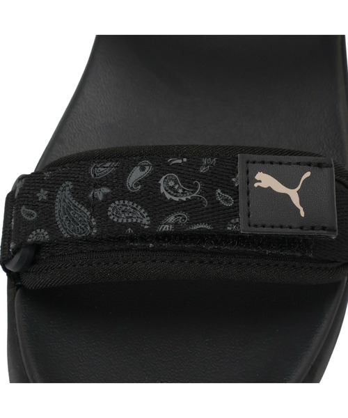 PUMA（プーマ）の「PUMA プーマ ウィメンズ スポーティ ボラ サンダル（サンダル・レディース・ホワイト/ブラック・24.0cm/23.0cm/26.0cm/25.0cm/22.0cm）」の3枚目の写真