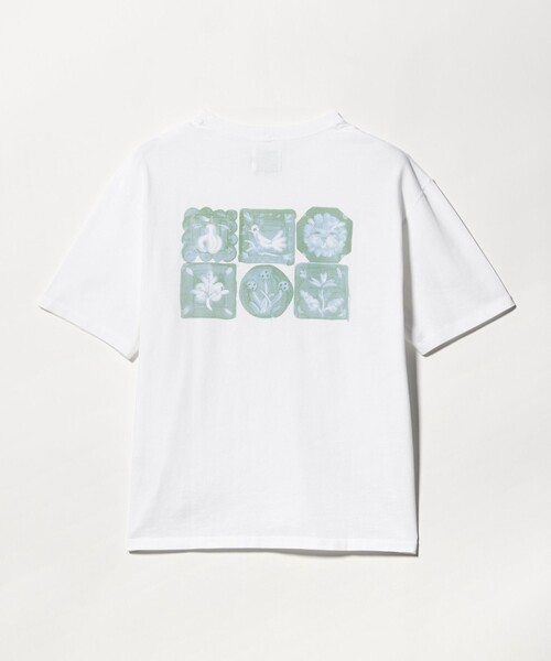 DRAKE'S(ドレイクス)の「<Drake's>タイル バックプリント Tシャツ(Tシャツ/カットソー・メンズ・ナチュラル・L/M/XL)」の2枚目の写真