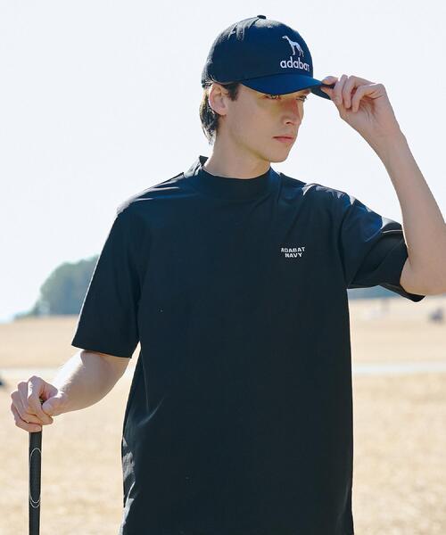 adabat(アダバット)の「【ADABAT NAVY】吸水速乾/UVカット/接触冷感 AIR TOOL半袖モックT(Tシャツ/カットソー・メンズ・ブラック・46/48/50)」の13枚目の写真