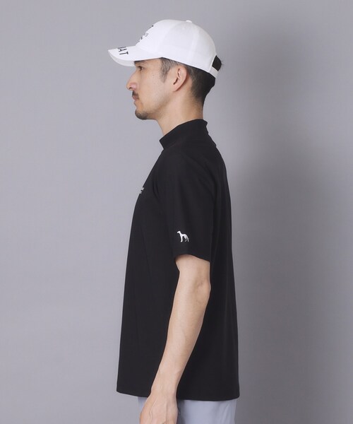 adabat(アダバット)の「【ADABAT NAVY】吸水速乾/UVカット/接触冷感 AIR TOOL半袖モックT(Tシャツ/カットソー・メンズ・ブラック・46/48/50)」の6枚目の写真