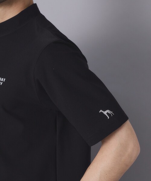 adabat(アダバット)の「【ADABAT NAVY】吸水速乾/UVカット/接触冷感 AIR TOOL半袖モックT(Tシャツ/カットソー・メンズ・ブラック・46/48/50)」の3枚目の写真