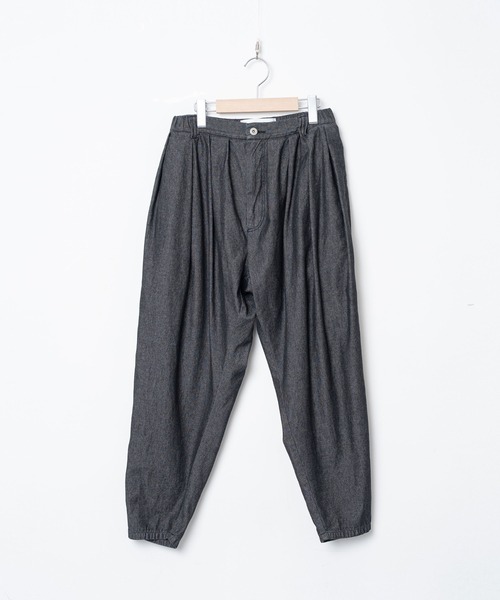 BEDSIDEDRAMA(ベットサイドドラマ)の「BEDSIDEDRAMA/ベッドサイドドラマ/Dream Relaxin Denim Pants(デニムパンツ・レディース・ブラック/インディゴブルー・2/1)」の9枚目の写真