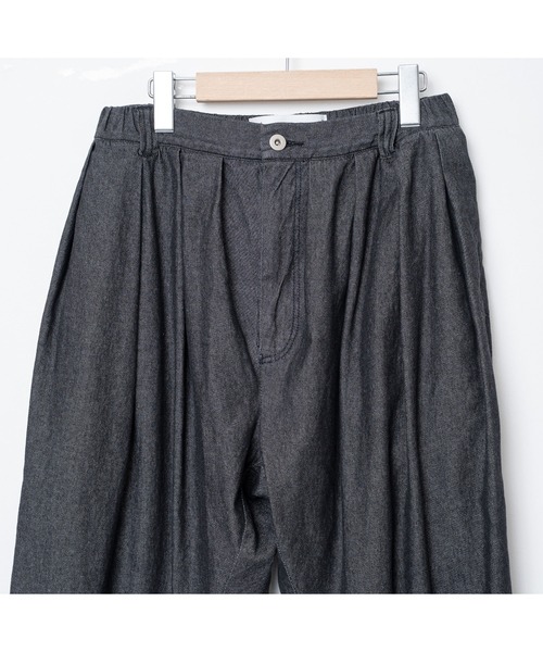 BEDSIDEDRAMA(ベットサイドドラマ)の「BEDSIDEDRAMA/ベッドサイドドラマ/Dream Relaxin Denim Pants(デニムパンツ・レディース・ブラック/インディゴブルー・2/1)」の10枚目の写真