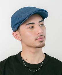 デニムシンプルハンチング