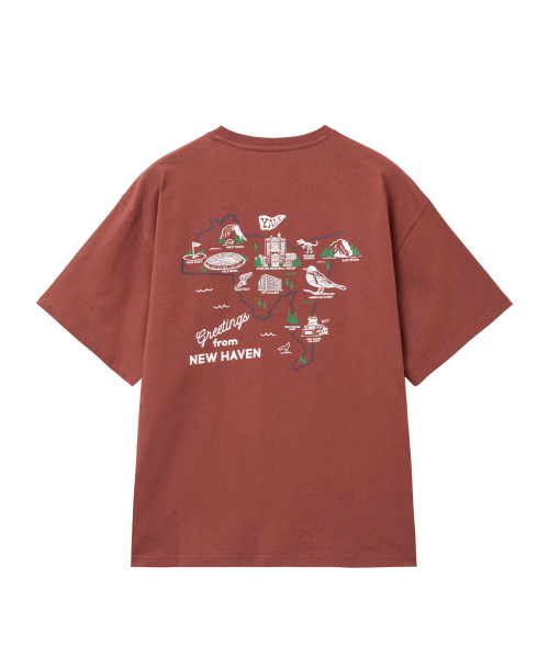 YALE(イェール)の「コネチカットグラフィックTシャツ_コーラル(Tシャツ/カットソー・レディース・その他・SMALL/MEDIUM/LARGE/X-LARGE)」の3枚目の写真
