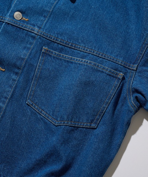 MAISON CLUB(メゾンクラブ)の「【MAISON CLUB】Boxy fit Denim Jacket / ボクシーフィットデニムジャケット ショート丈 クロップド丈(デニムジャケット・メンズ・ネイビー/ブラック/グレー/ブルー・L/M)」の19枚目の写真
