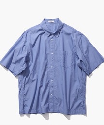 ATON（エイトン）の「ATON (エイトン) SUVIN BROAD | WASHED HALF SLEEVE SHIRT（シャツ/ブラウス）」