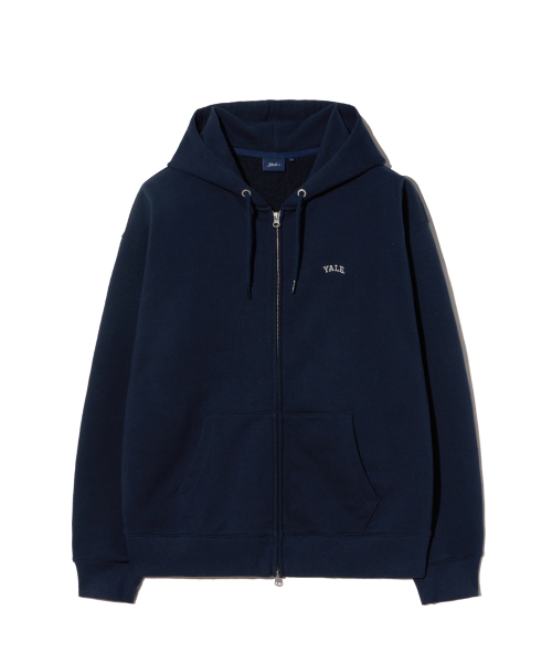 YALE(イェール)の「スモールアーチ フードジップアップ_ネイビー(パーカー・レディース・その他・LARGE/MEDIUM/SMALL/X-LARGE/XX-LARGE)」の1枚目の写真