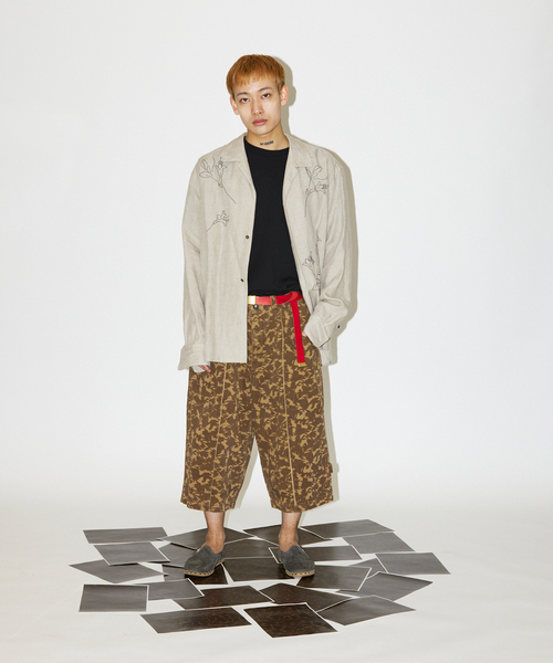 NULL（ヌル）の「NULL TOKYO / ヌル トウキョウ 別注 バギー スリークォーターショーツ（その他パンツ・メンズ・ブラック/ブラウン/ブラック系その他・MEDIUM/LARGE）」の14枚目の写真