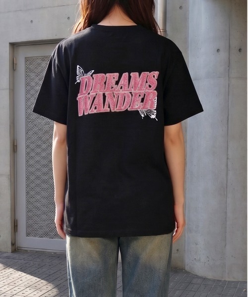FUN(ファン)の「ラメハッポウT(Tシャツ/カットソー・レディース・ブラック/ブルー/ピンク・FREE)」の6枚目の写真