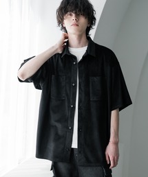 オーバーサイズ」に該当するメンズのシャツ/ブラウス（ブラック/黒色系