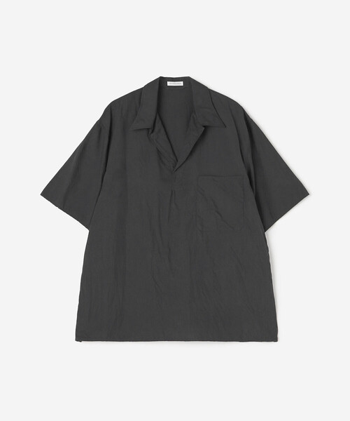Kaptain Sunshine（キャプテン サンシャイン）の「KAPTAIN SUNSHINE | シルク 半袖スキッパーシャツ MEN（シャツ/ブラウス・メンズ・ブラウン/ブラック系その他・3/4）」の19枚目の写真