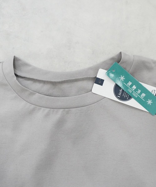 SELECT LEVERY(セレクトリベリー)の「接触冷感ドルマンドライタッチプルオーバー(Tシャツ/カットソー・レディース・ベージュ/チャコール/ブラック/オフホワイト・MEDIUM/LARGE)」の8枚目の写真