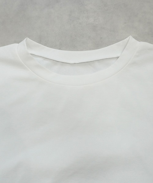 SELECT LEVERY(セレクトリベリー)の「接触冷感ドルマンドライタッチプルオーバー(Tシャツ/カットソー・レディース・ベージュ/チャコール/ブラック/オフホワイト・MEDIUM/LARGE)」の9枚目の写真
