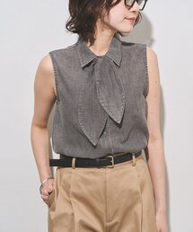 シフォン」に該当するシャツ/ブラウス（袖なし）ファッション通販