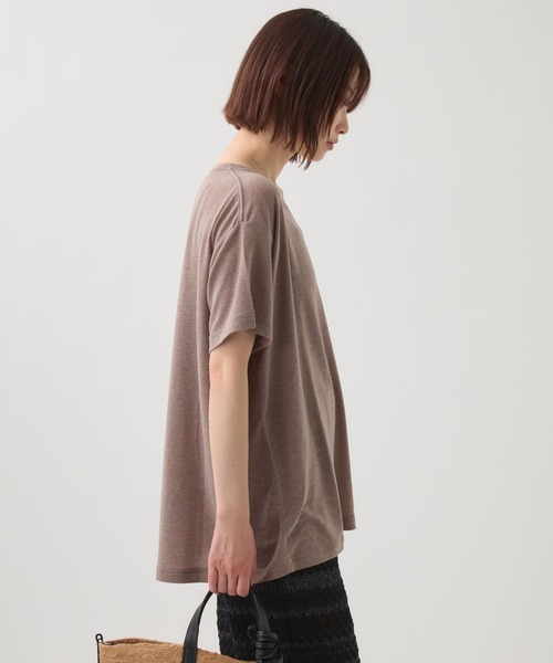 Russell Athletic(ラッセルアスレティック)の「【RUSSELL ATHLETIC】<別注>スラブロゴT(Tシャツ/カットソー・レディース・ブラック/オレンジ/ベージュ・フリー)」の14枚目の写真