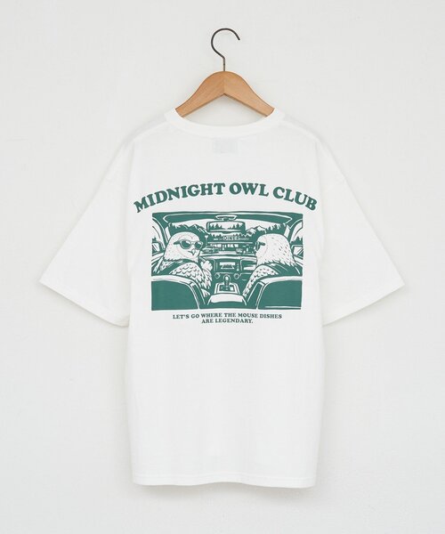 CIAOPANIC(チャオパニック)の「【BIRDMANIA/バードマニア】アソートバードTEE(Tシャツ/カットソー・レディース・ネイビー/ホワイト/チャコールグレー・FREE)」の12枚目の写真